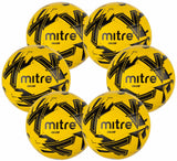 Mitre Calcio Training Football 6 Ball Pack Mitre Football Balls Sports Ball Shop