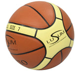 3 x Lusum Optio Basketballs Plus Tubular Bag