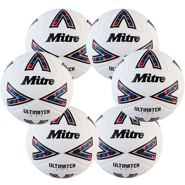 Mitre Ultimatch 6 Ball Pack