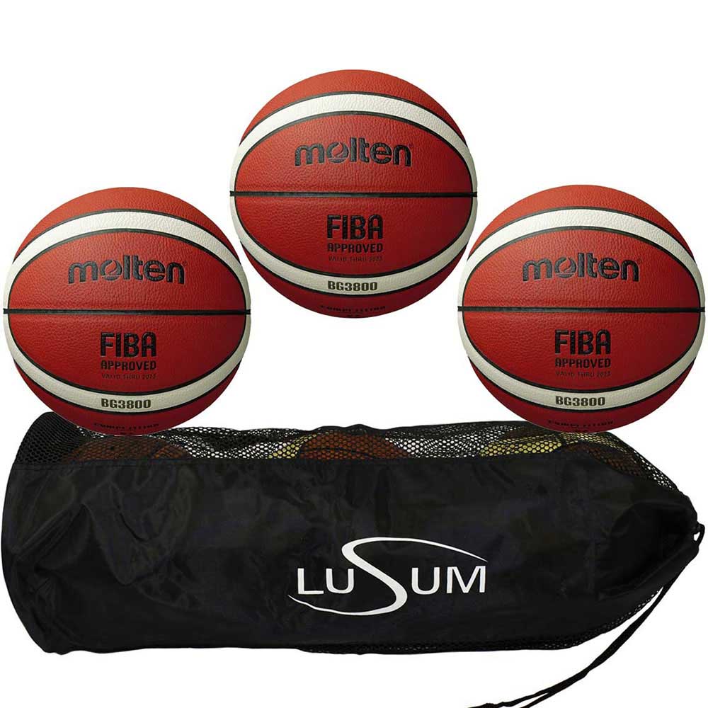 Molten 3 Ball Basketball Pack Molten Basketball Balls Sports Ball Shop