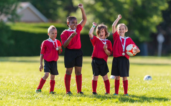 Sports balls in youth development