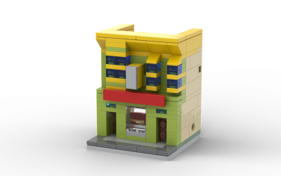 Lego Bobs Burgers Microbuild [With Instructions]